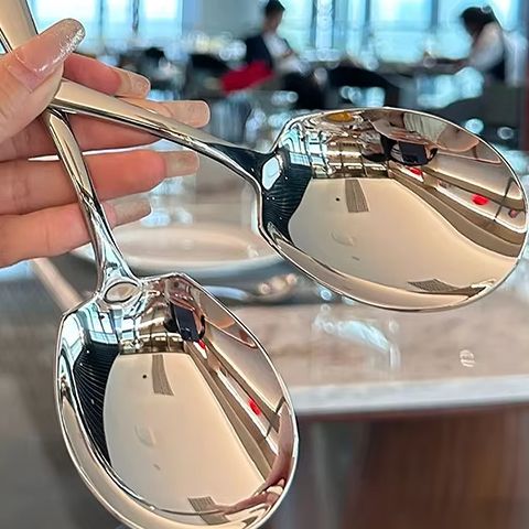 Kitchen Gadgets Popular - Золотая круглая ложка из нержавеющей стали
