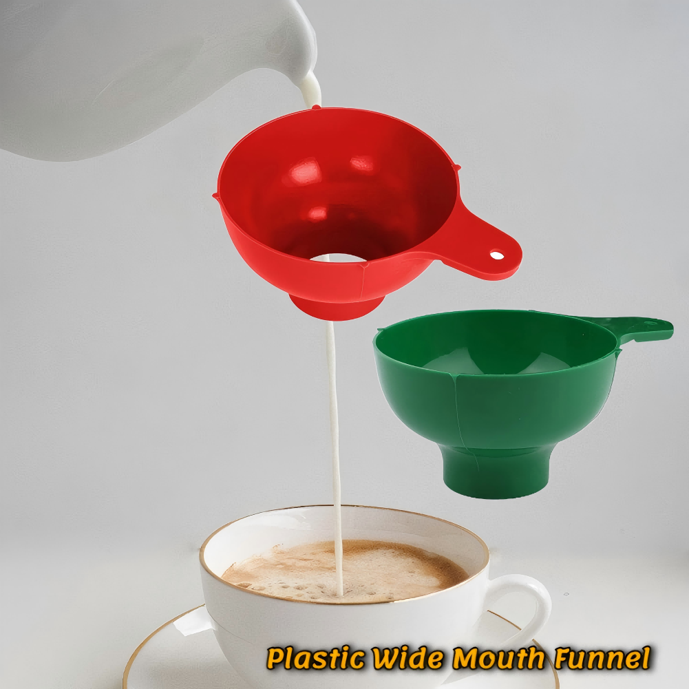 Kitchen Gadgets Popular - Высококачественная пластиковая воронка с широким горлышком