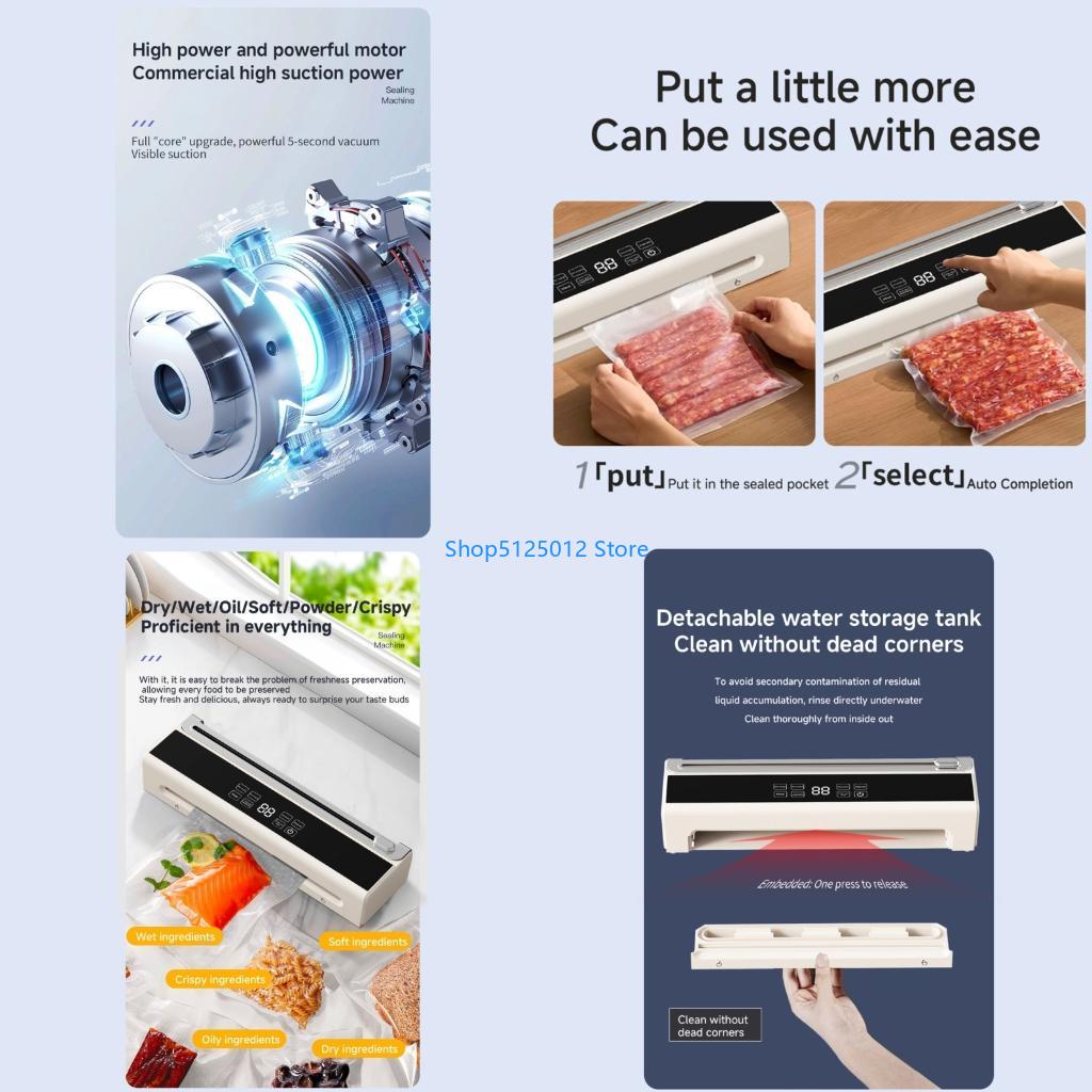 Kitchen Gadgets For Small Kitchens - G8TC Интеллектуальная автоматическая машина для вакуумной