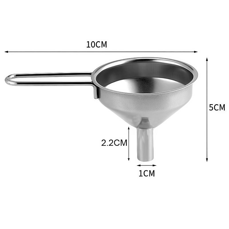 Kitchen Gadgets For Small Kitchens - Воронка из нержавеющей стали с ручкой,