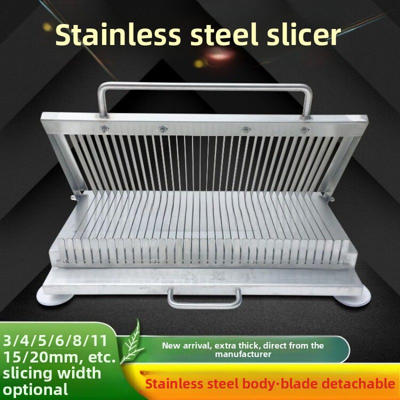 Kitchen Gadgets For Small Kitchens - Маленький ручной пресс-слайсер из нержавеющей стали